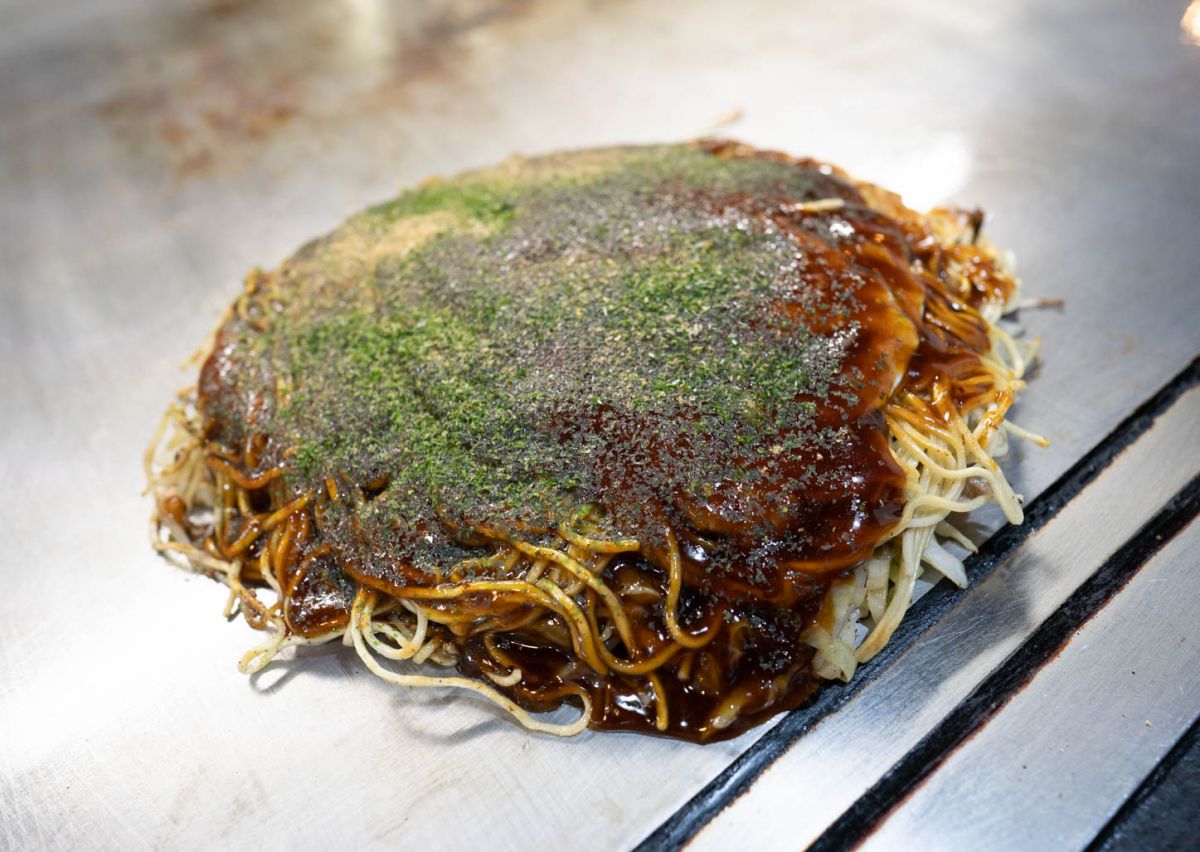 お好み焼 そば入り 850円（税込）