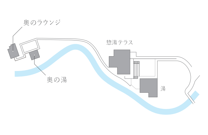 惣湯テラス全体／湯河原惣湯
