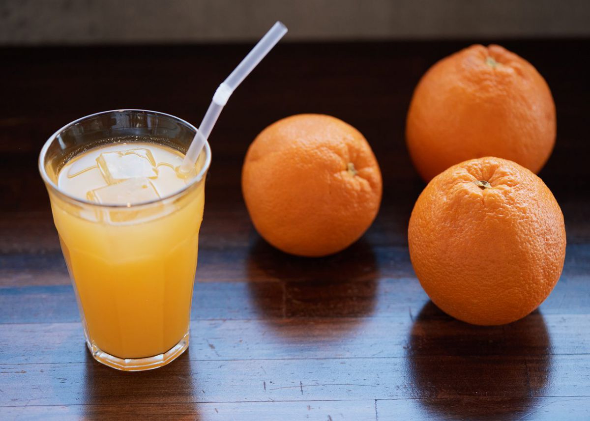 オレンジジュース 500円