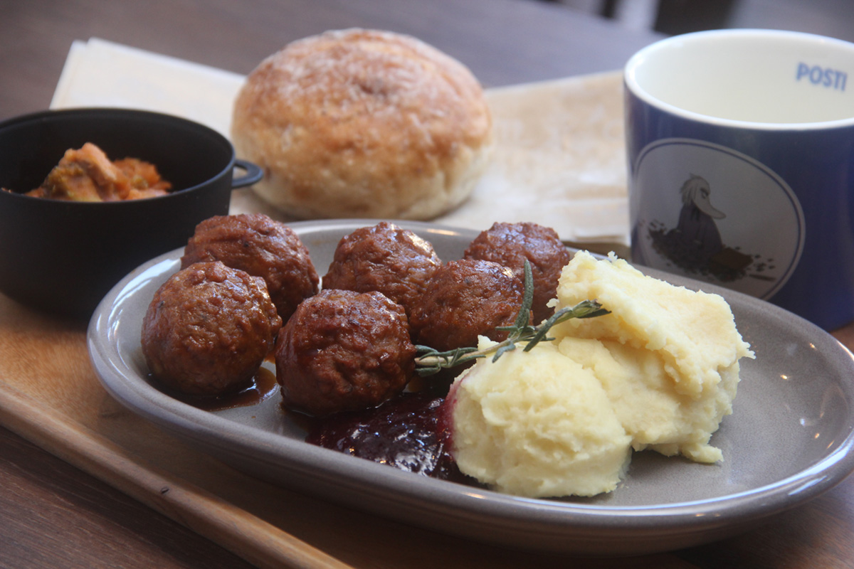 「ミートボールプレート」1600円