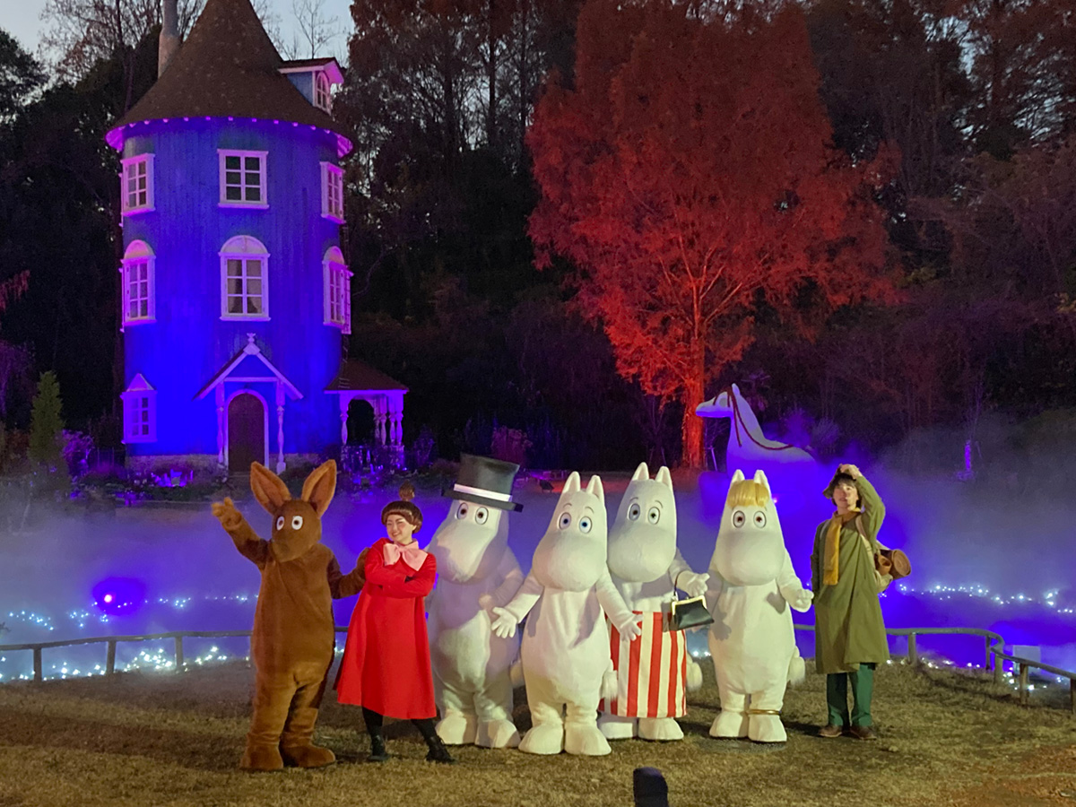 写真はリニューアルオープン前日に行われた点火式の様子