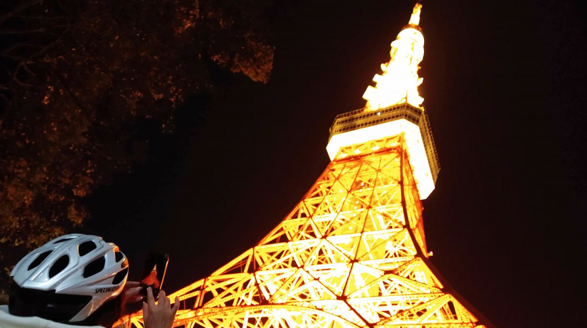  東京タワーの下でインスタ向けの映え撮影も！