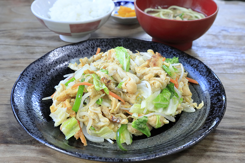 ふちゃんぷる定食