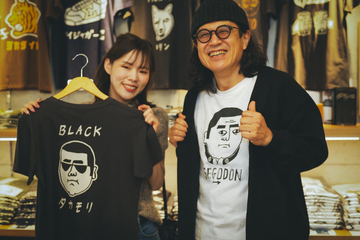 「カゴマニア」の店主さん。おすすめ商品をたくさん教えてくださいました！