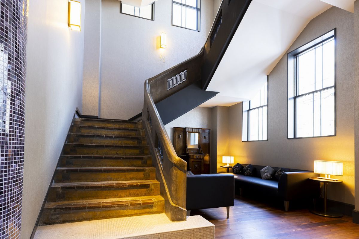 宿泊者が自由に使える南館の共用スペース