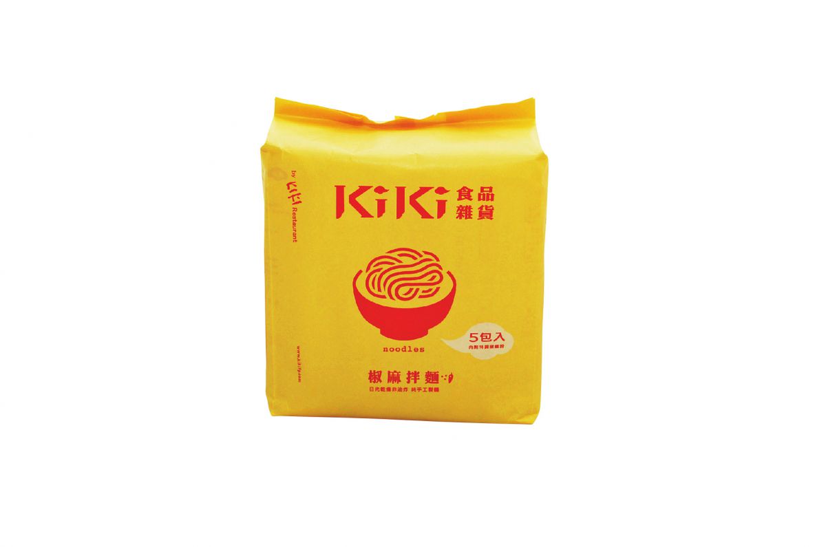 KiKi食品雑貨の椒麻拌麺NT$249（5袋入り）