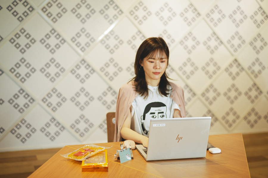 鹿児島本土のワ―ケーション施設「mark MEIZAN」にて