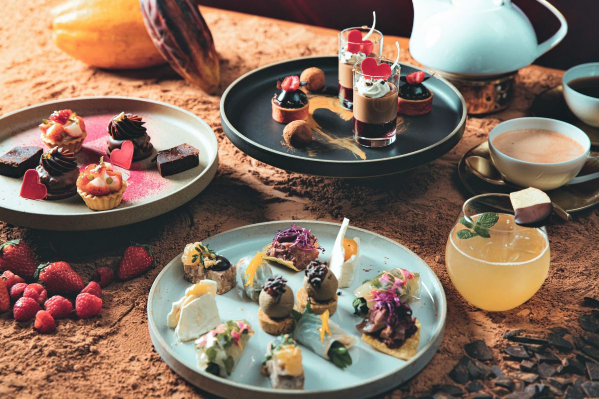 バレンタインアフタヌーンティー 6000円（フリーフロードリンク付き）