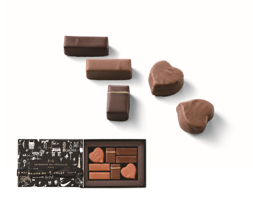 ラ・メゾン・デュ・ショコラ「フォルマン パリ」8個入 3726円 ＜限定96点販売予定＞ ※京王百貨店初登場