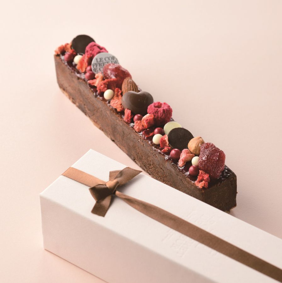 ル・コフレ・ドゥ・クーフゥ「バレンタインブラウニーケーキ」 1本 長さ17.5㎝ 1512円 ＜限定50点販売予定＞ ※京王百貨店限定商品　