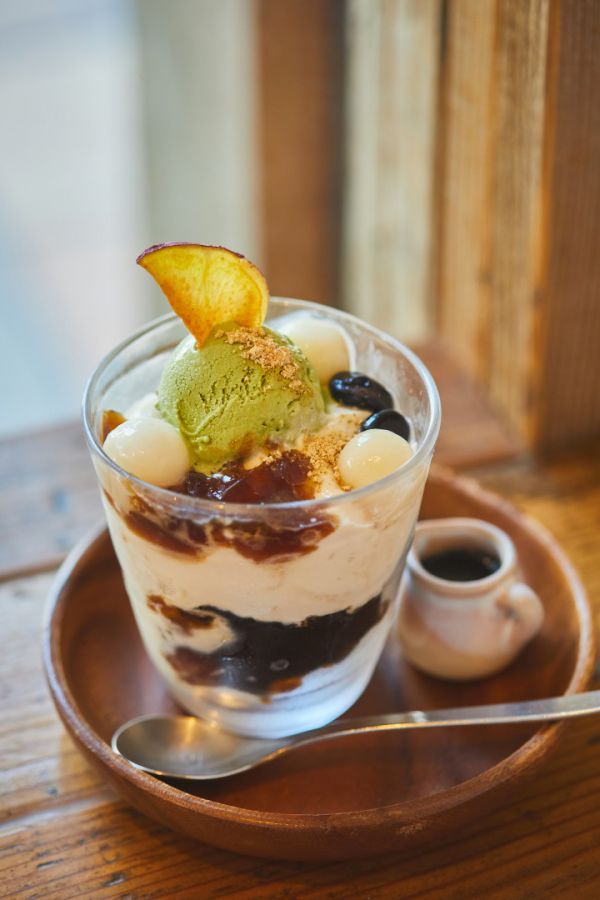 豆乳プリンパフェ880円