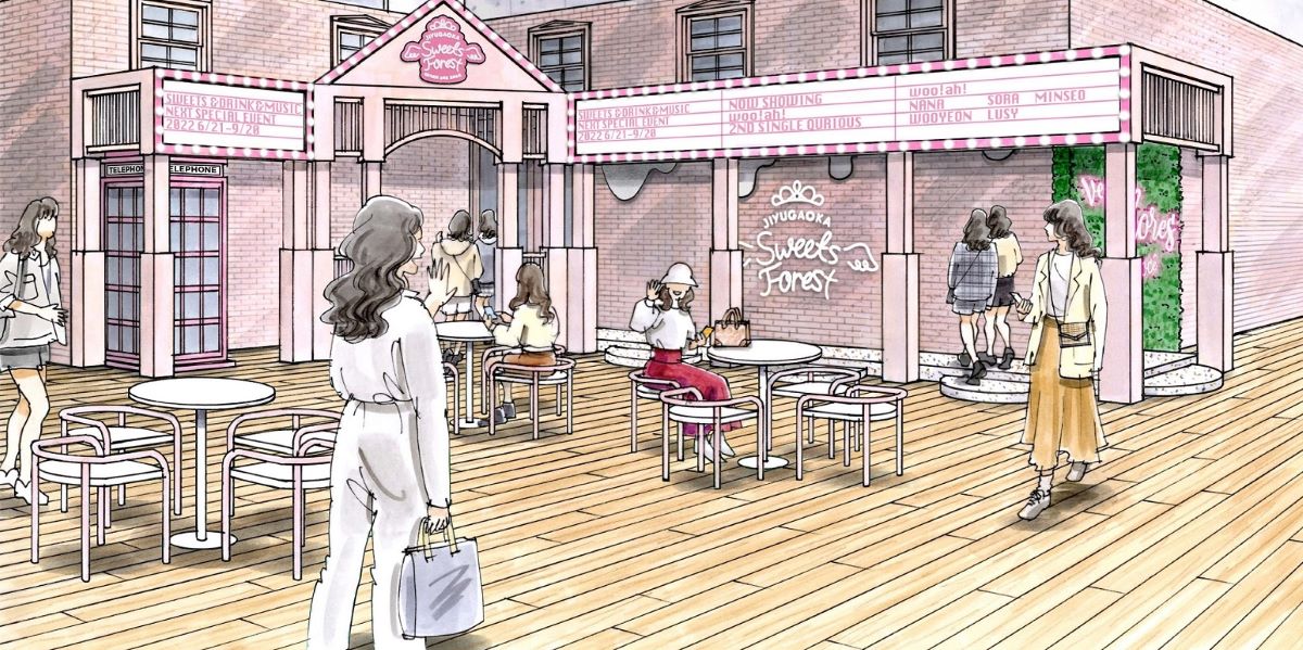 2022年春、新しい「自由が丘スイーツフォレスト」が誕生！日本初出店の韓国人気カフェ＆スイーツ８店舗登場で“韓国っぽ”施設へ