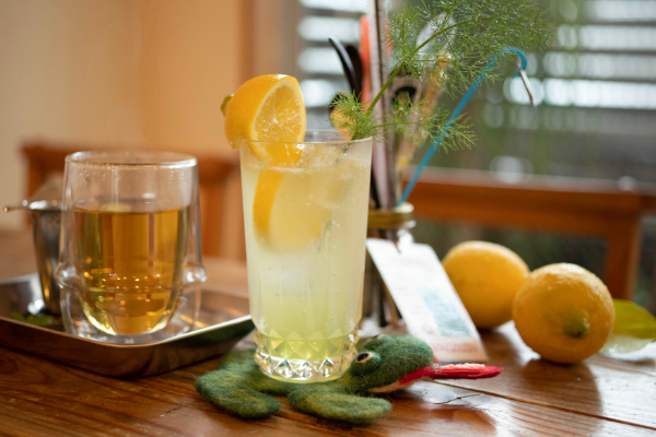 自家製レモンな飲み物800円