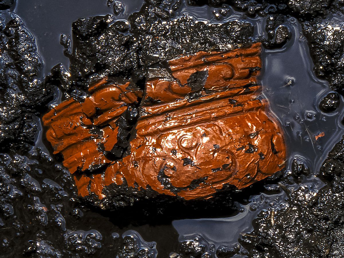 木胎漆器の出土状況