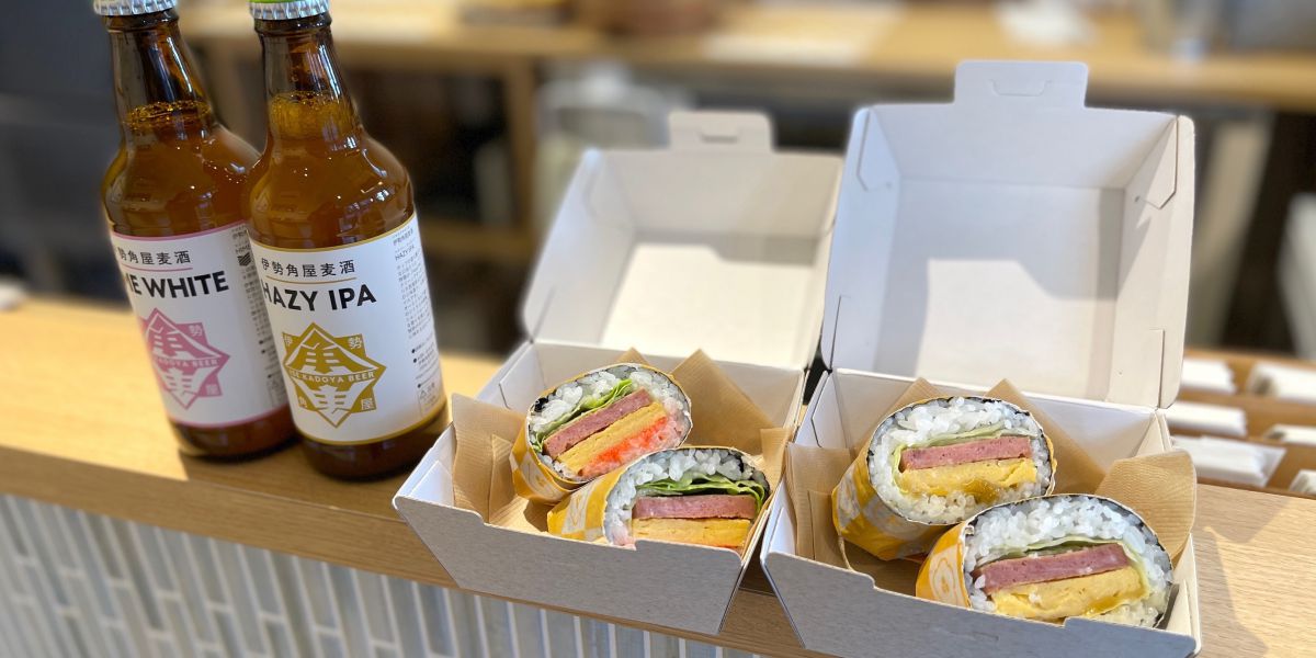 沖縄のソウルフードを原宿で！「おすし屋さんのポークたまごおにぎり」はビールとも抜群