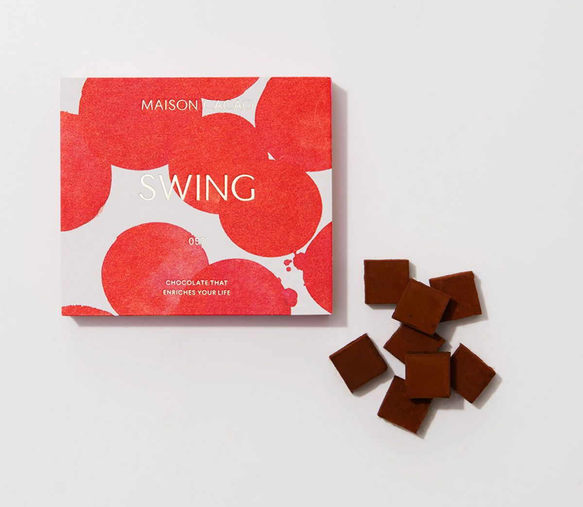 「アロマ生チョコレート SWING」（さくらんぼ）2808円