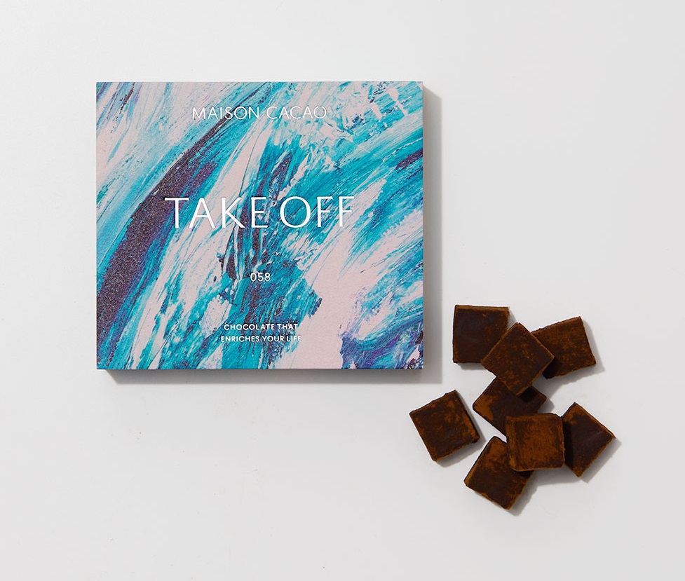 「アロマ生チョコレート TAKE OFF」（塩キャラメル）2592円