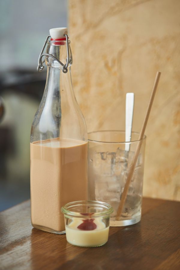 フランボワーズMILKコンフィチュール withロイヤルミルクティー700円