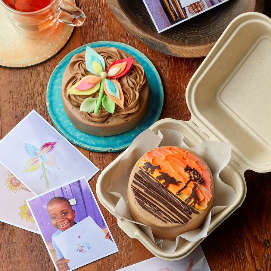 ＜西武池袋本店限定＞マーハチョコレート×スイーツワゴン「ドリームリトルケーキ（1個：直径約10㎝）」各3780 円