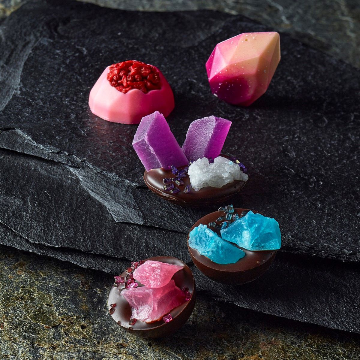 フーシェ オリンポス「惑星のかけら/宇宙鉱物標本」（5個入）2160円　※各日限定25個