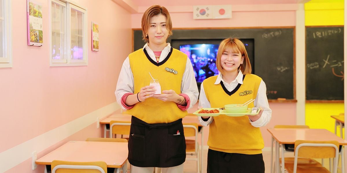 大阪・鶴橋の韓国カフェ&食堂「デチョルはペゴパ学校」で、韓国の学校にプチトリップ！