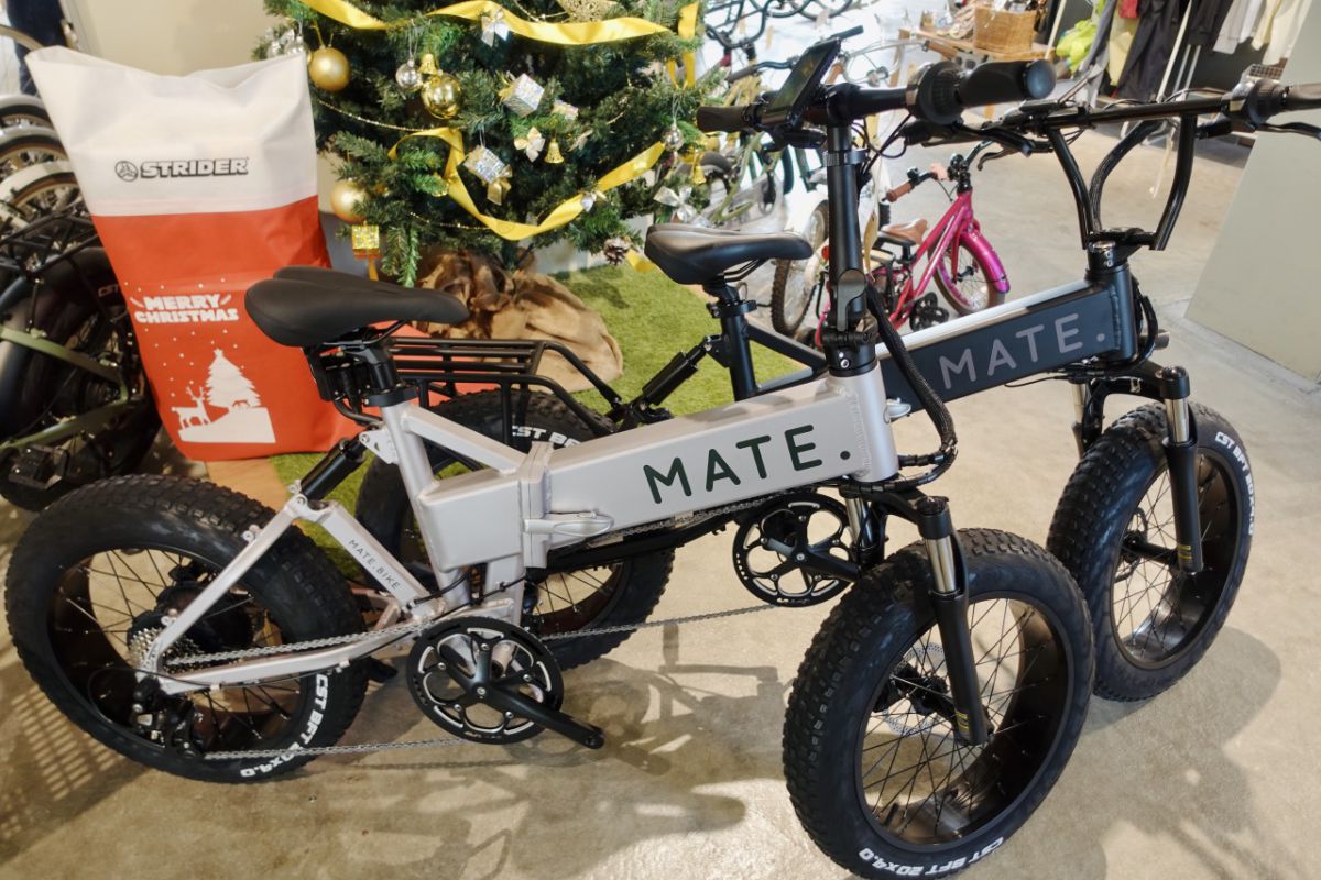 「MATE.BIKE」（1台35万2000円）