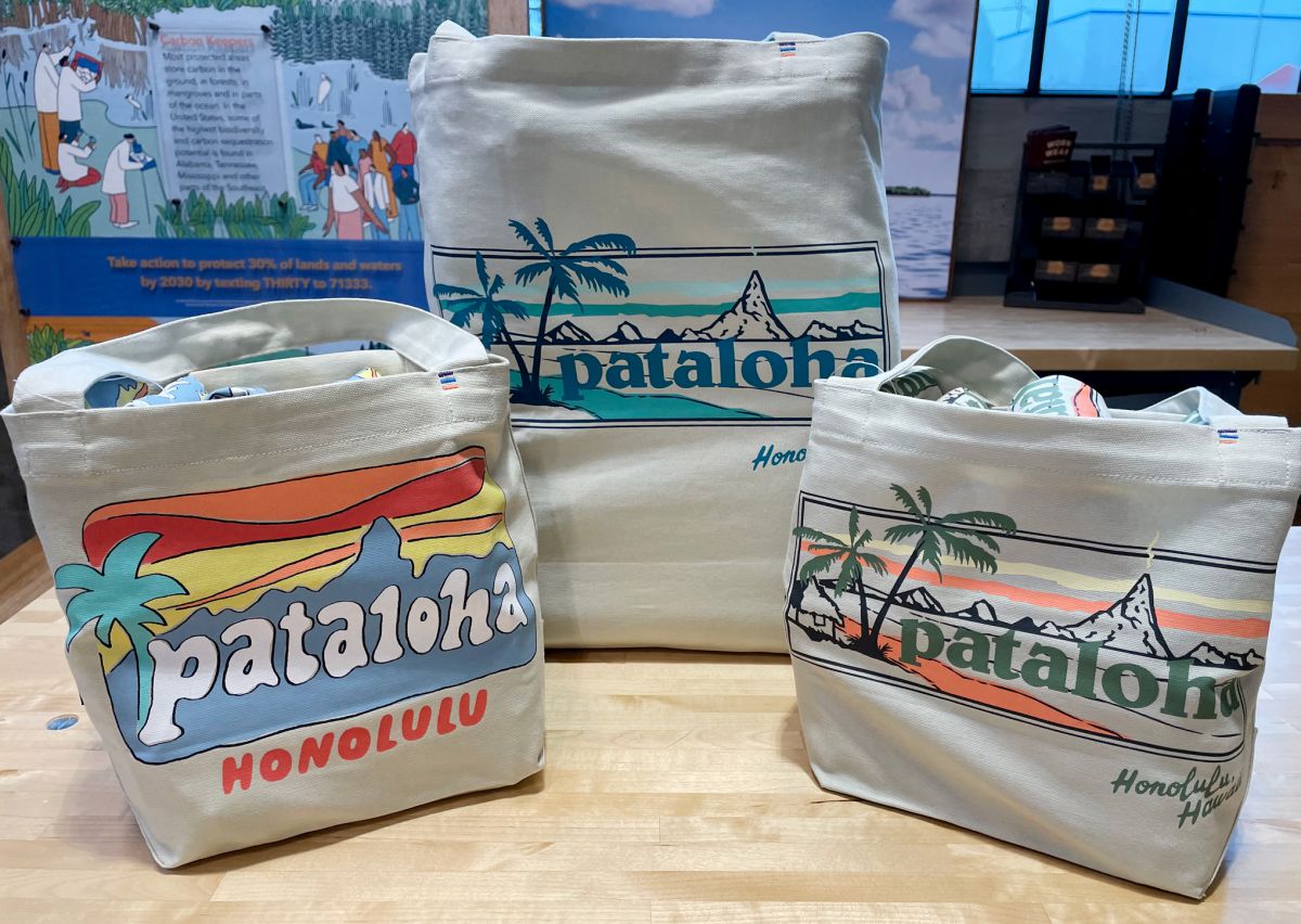 「トートバック大」$29、「トートバック小」各$19