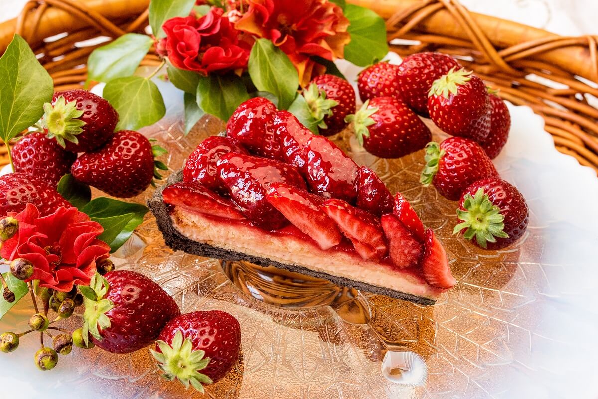 千葉県産 卜部農園産 くろいちごタルト