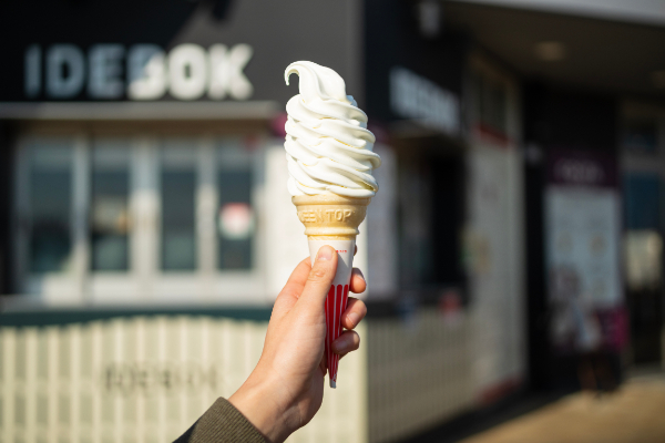 牧場のソフトクリーム430円