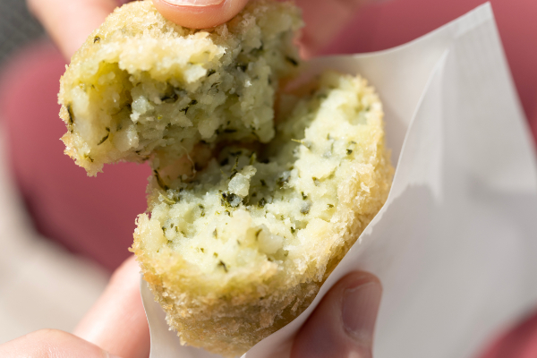 わさび葉コロッケ120円