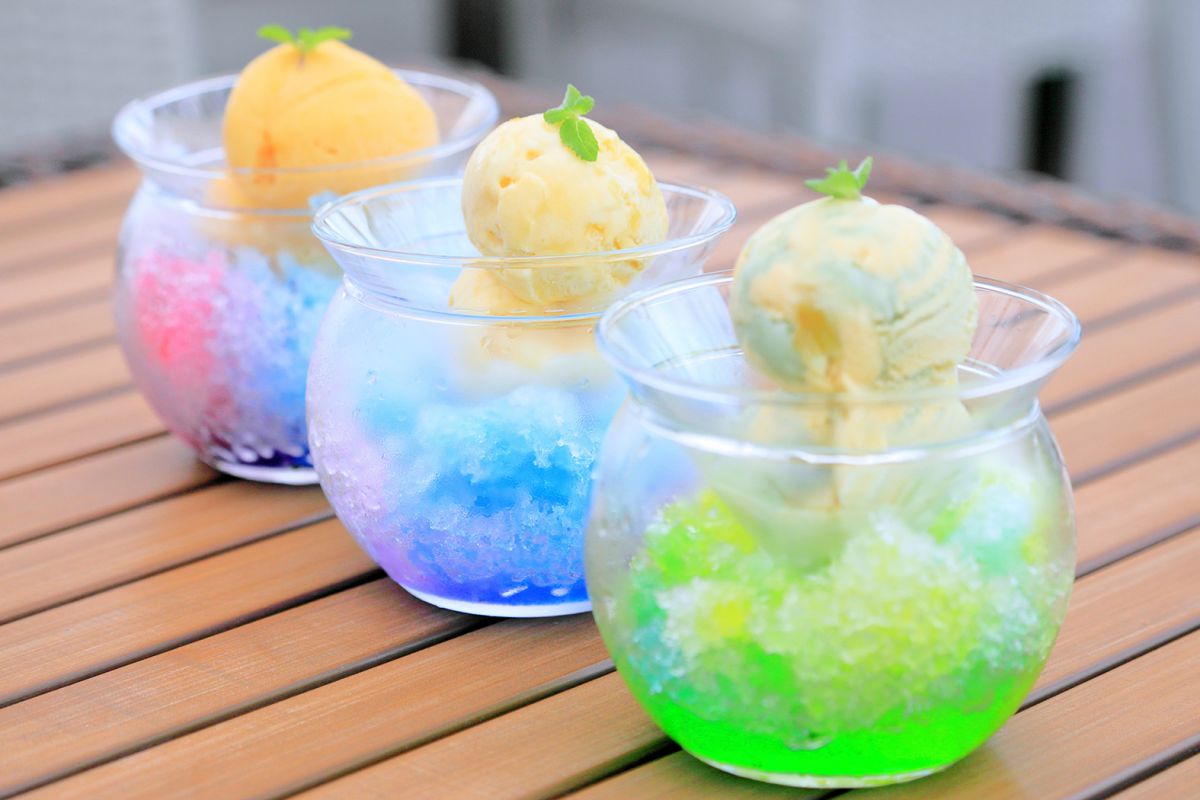 アイスクリーム各700円