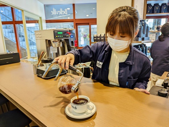 「ドリップコーヒー」550円～