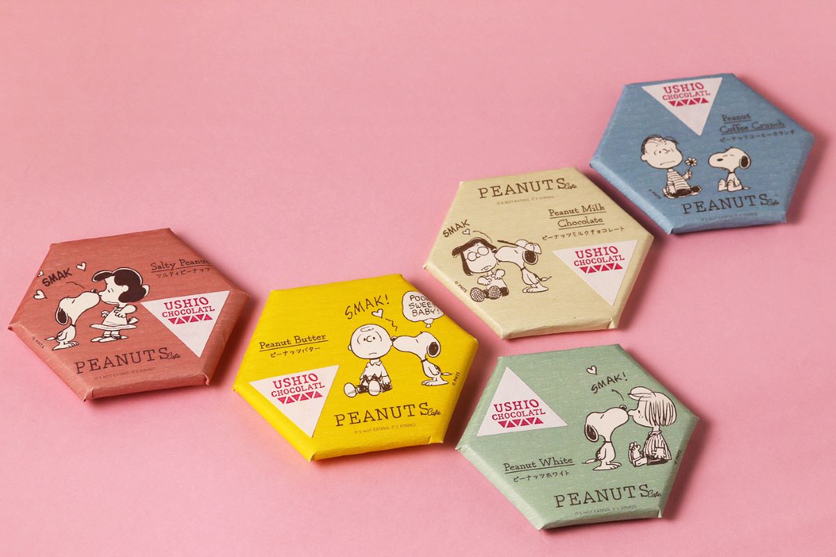 USHIO CHOCOLATL コラボレーションチョコレート　各1620円