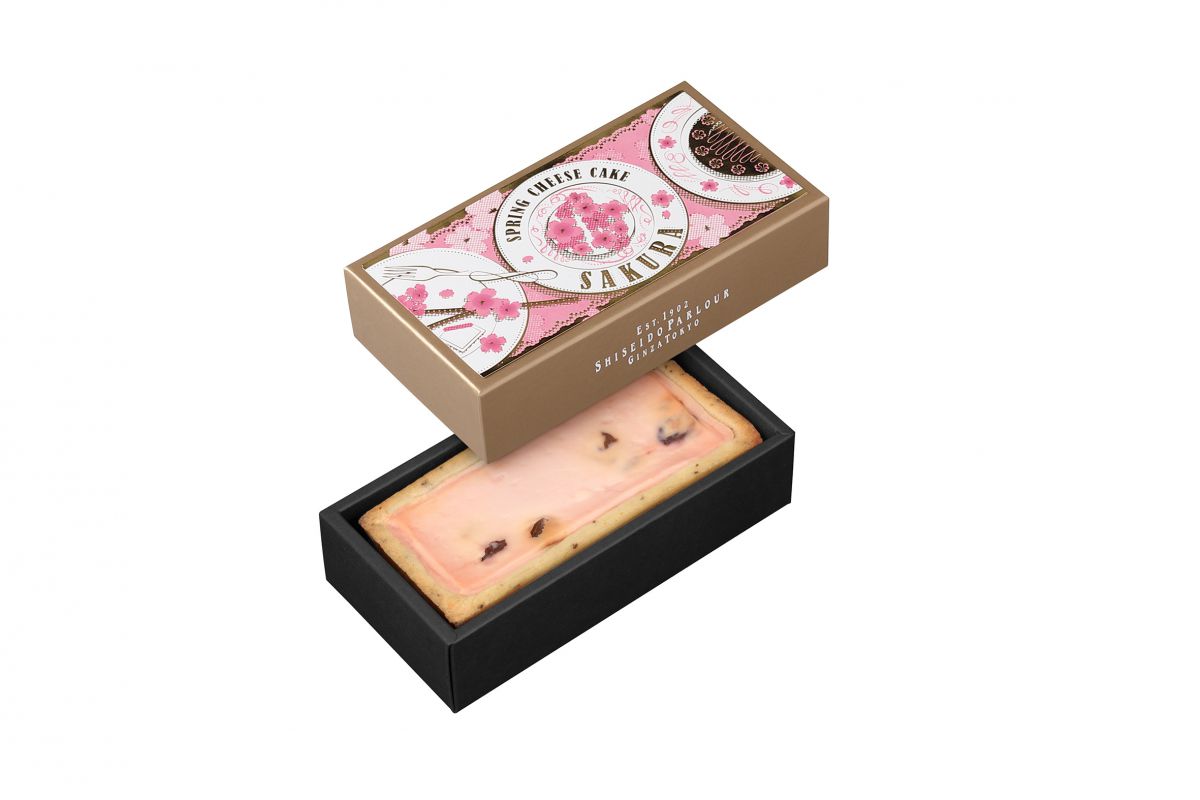 「春の手焼きチーズケーキ」2970円