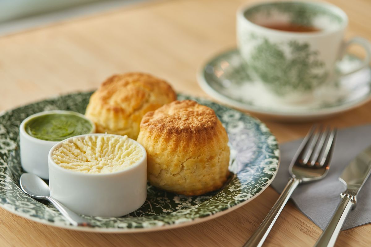 KIKI's抹茶クリームティー ( 京都 · 嵐山限定 ) 1870円