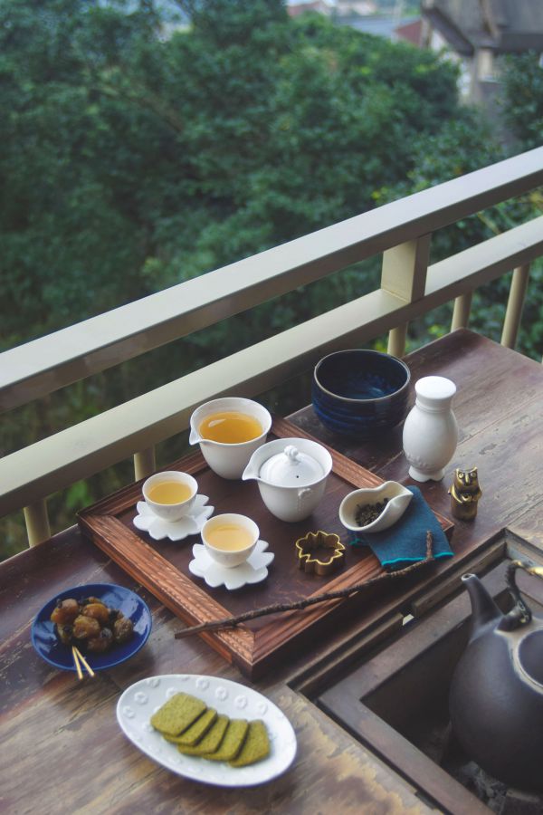 水心月品茗推薦-杉林溪烏龍800凍頂茶梅80烏龍茶餅乾80