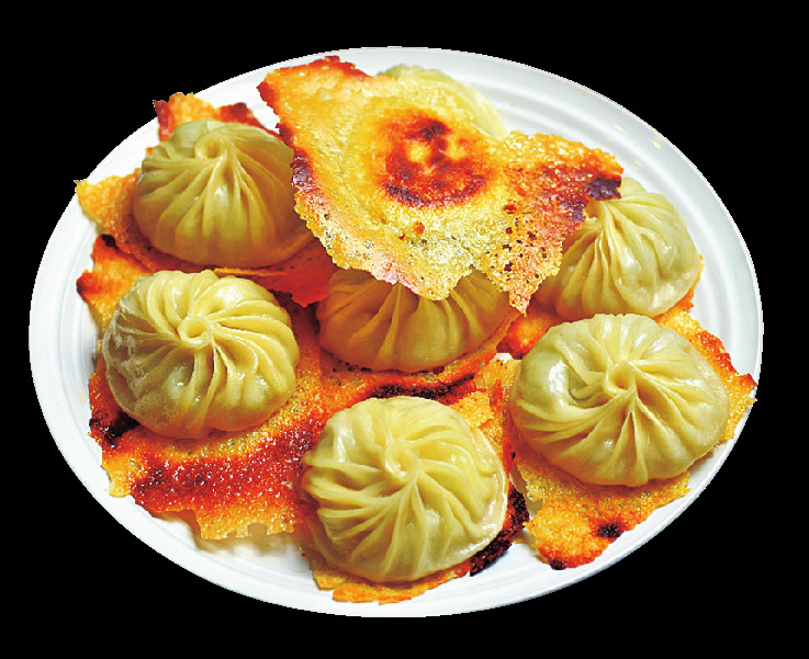 招牌韭黄鉄板湯包NT$125