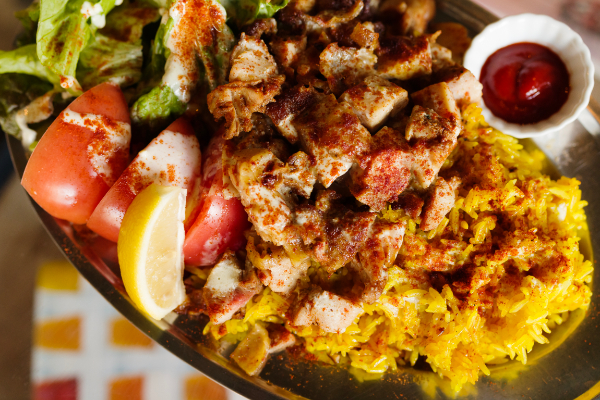 チキンオーバーライス980円