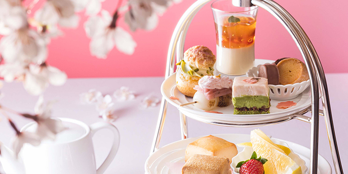 お花見しながらアフタヌーンティーが楽しめる！横浜ベイホテル東急の「さくら アフタヌーンティー」