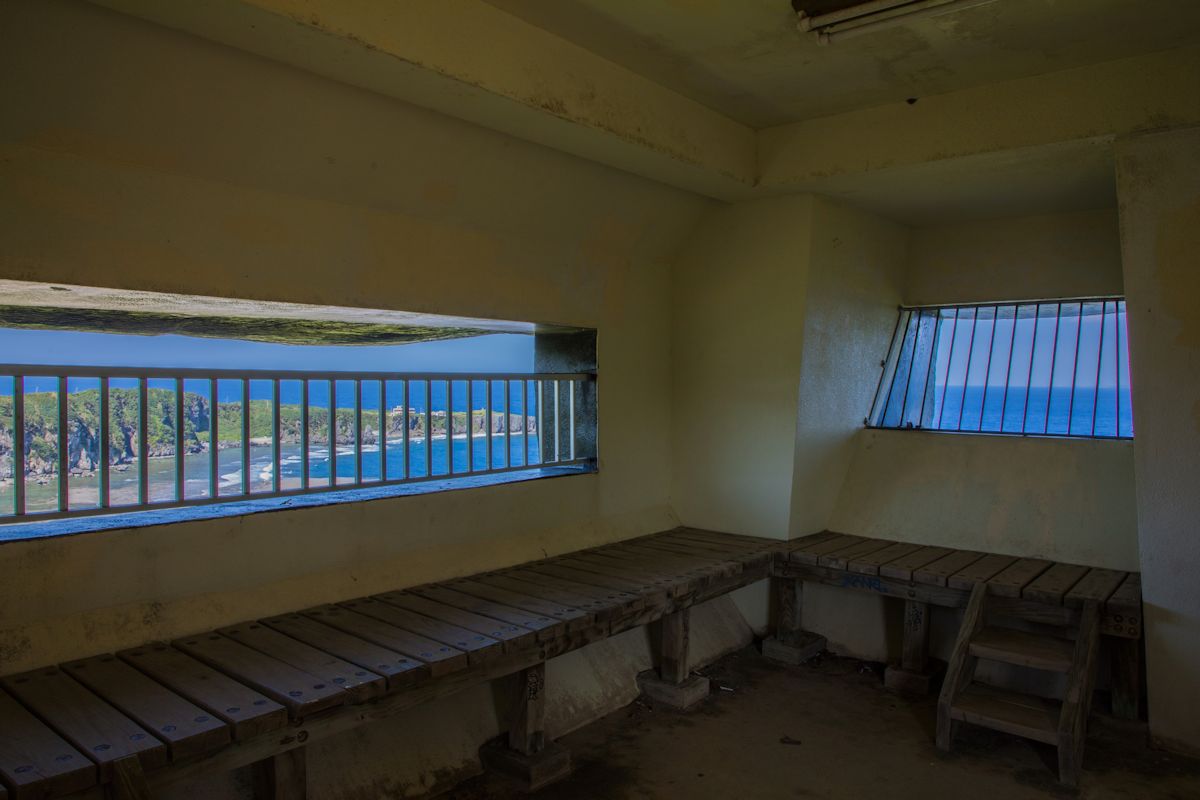 展望スペース内はこんな感じ。危ないので身を乗り出さないようにしましょう