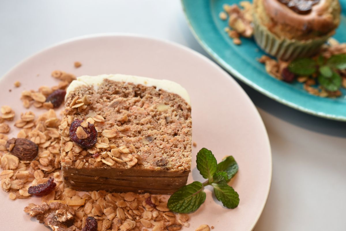 「米粉キャロットケーキ」500円