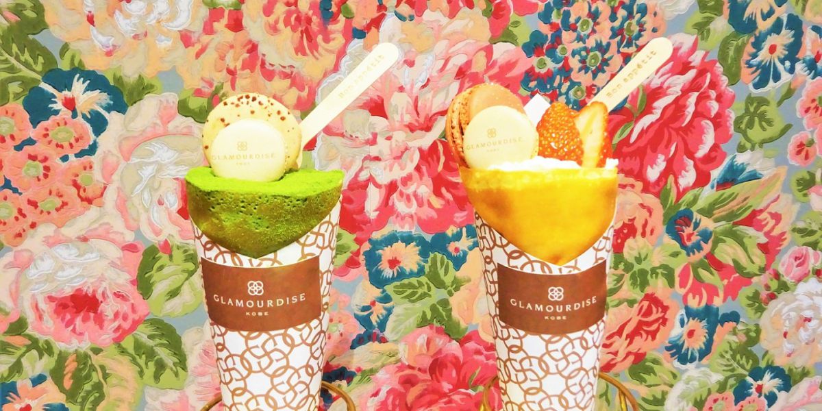 大阪「GLAMOURDISE 靭公園店」でリッチなカフェタイム♪マカロンのお店のクレープが話題!