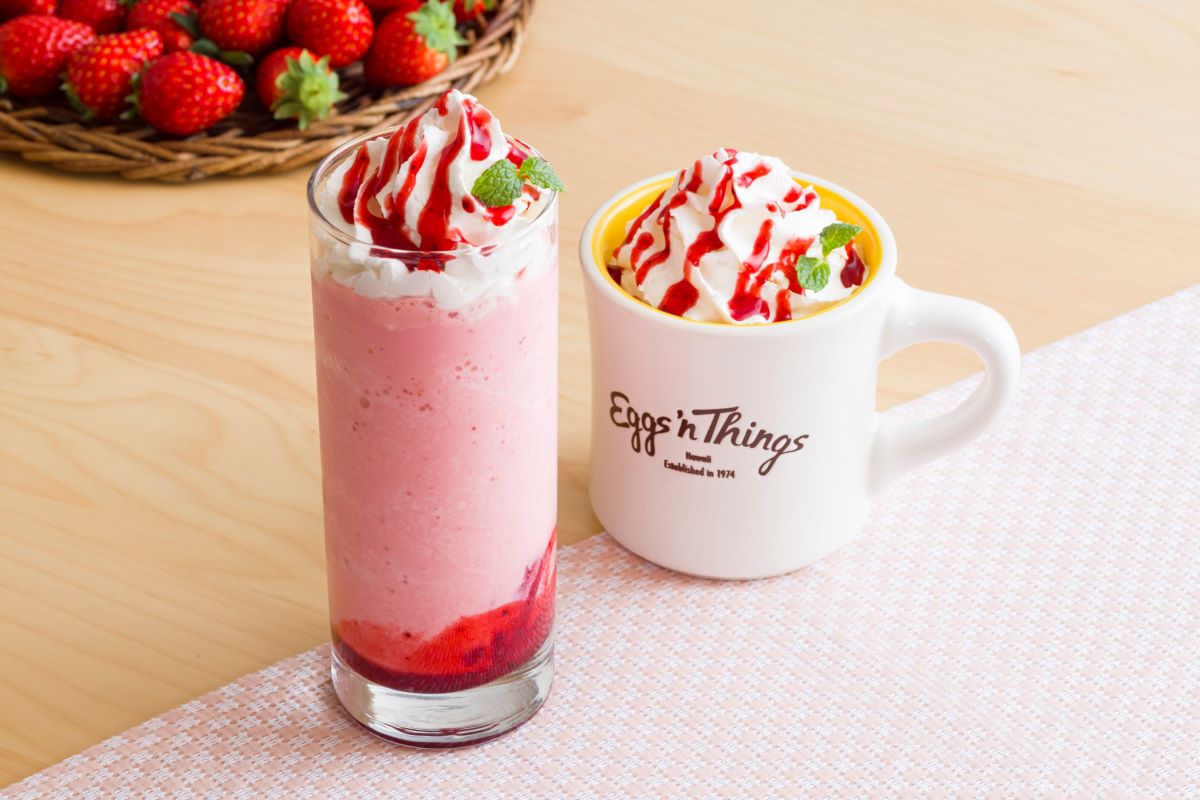 ストロベリーミルク [Hot or Iced] 650円