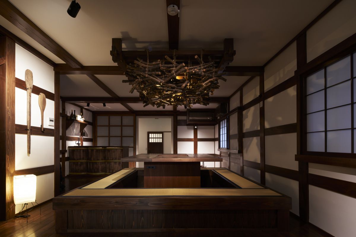 「ガッコ蔵」のリビング