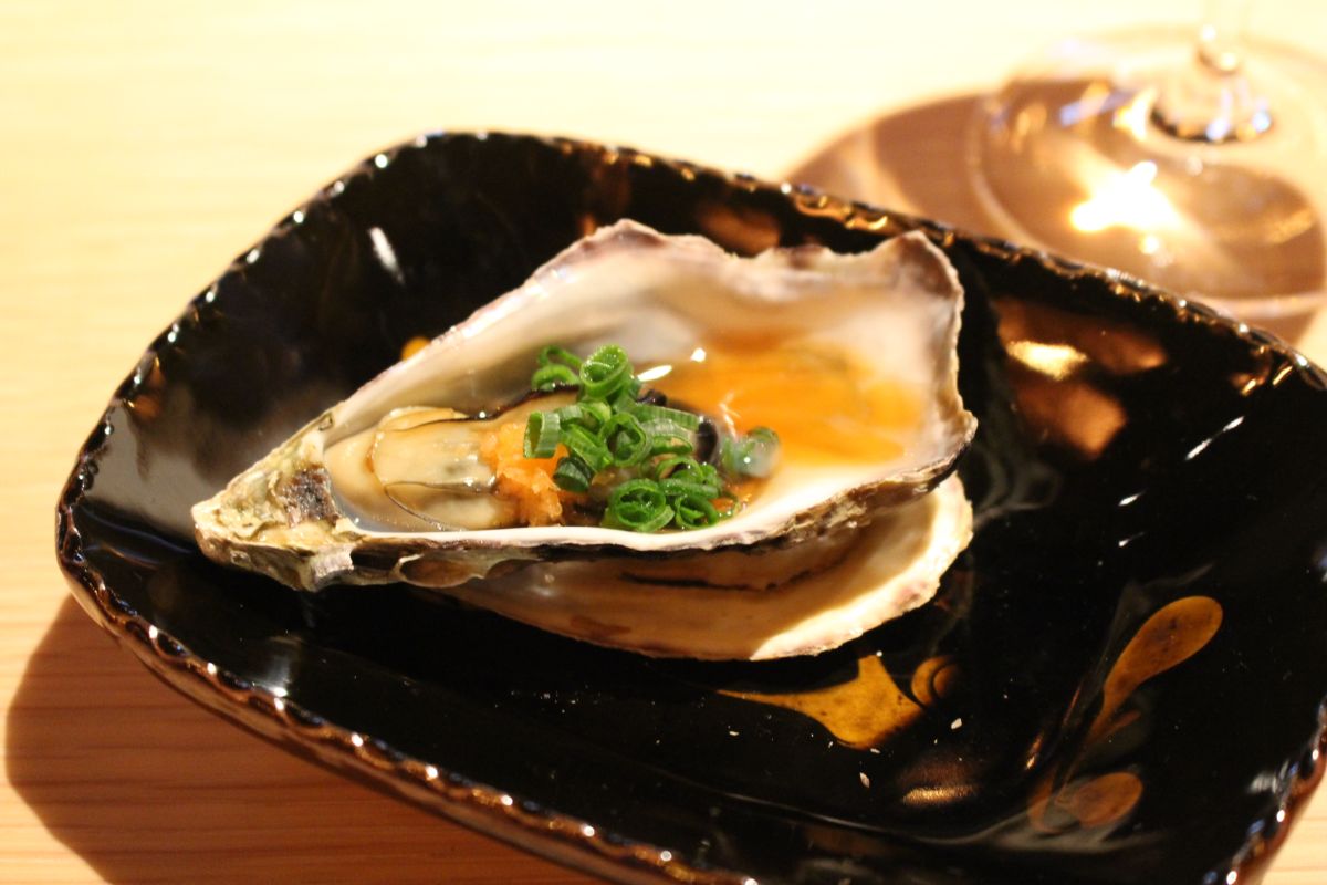 焼き牡蠣(ひがた美人)