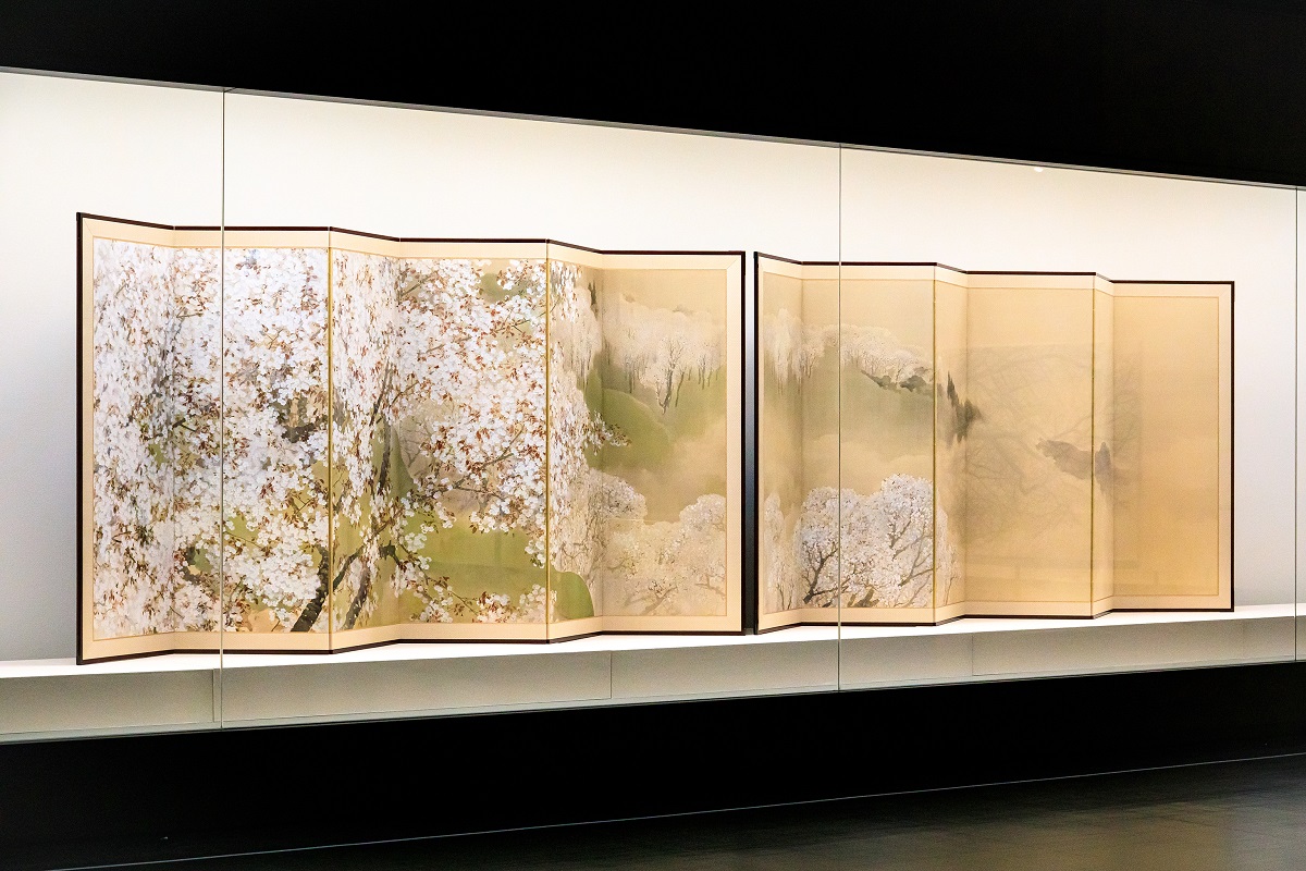 菊池芳文《小雨ふる吉野》1914年