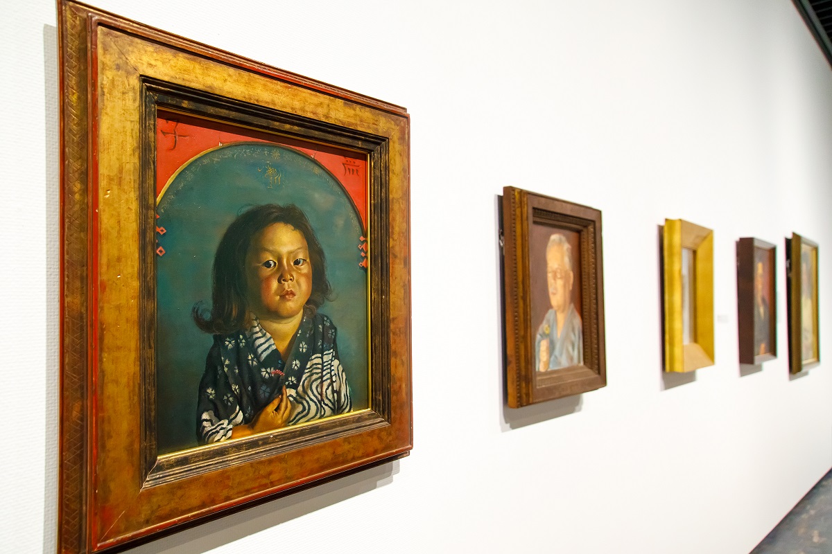 岸田劉生《麗子肖像（麗子五歳之像）》1918年