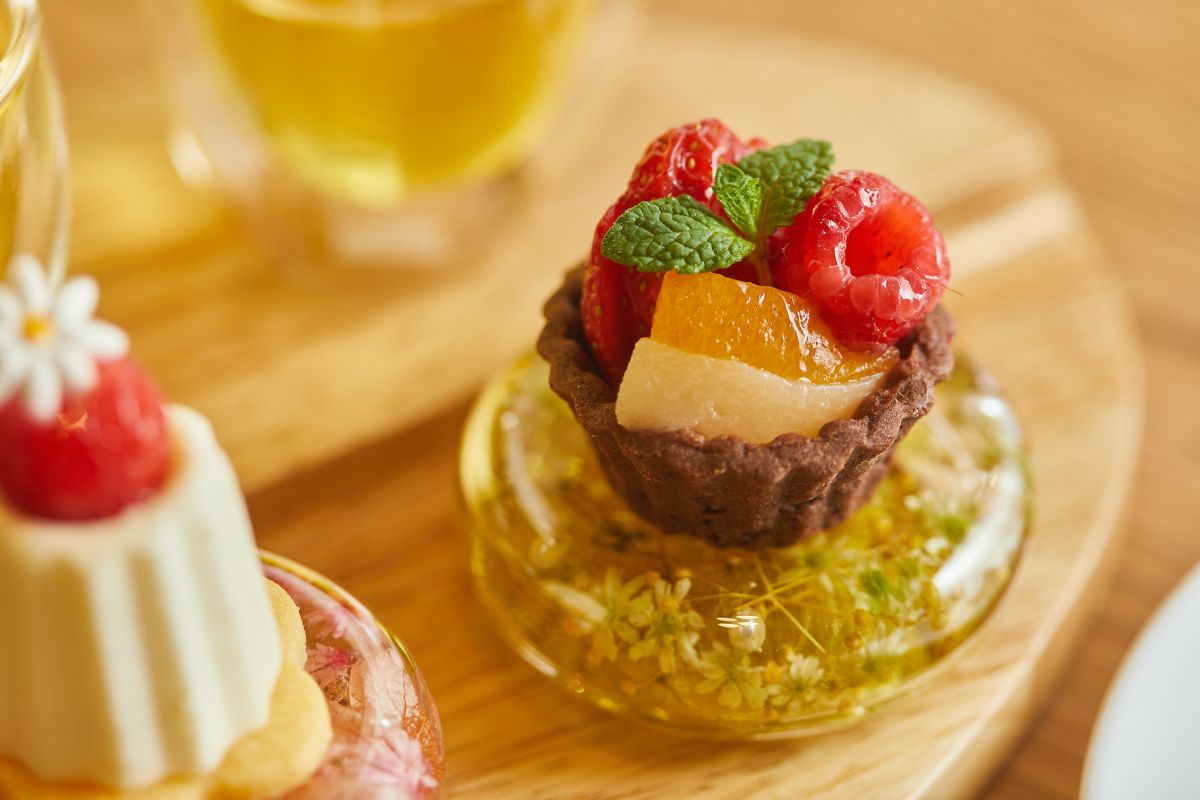 アーモンドクリームのフルーツタルト