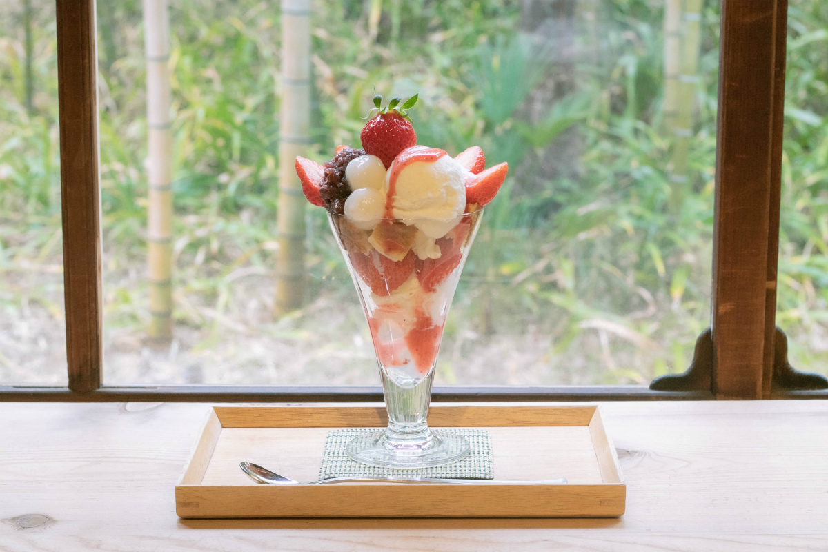 「いちごパフェ」 900円