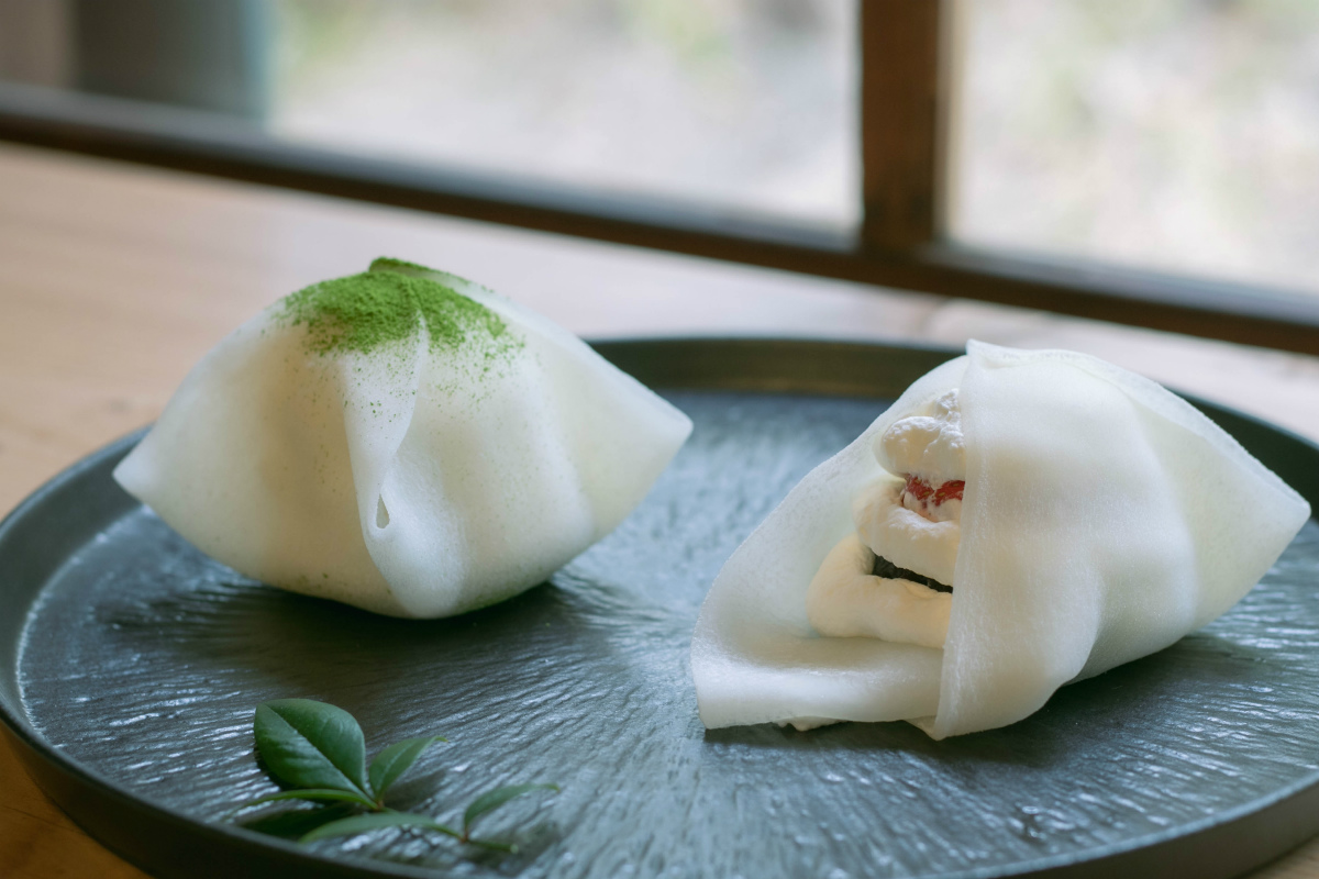 「くりーむ苺大福」（830円）※ドリンクセット